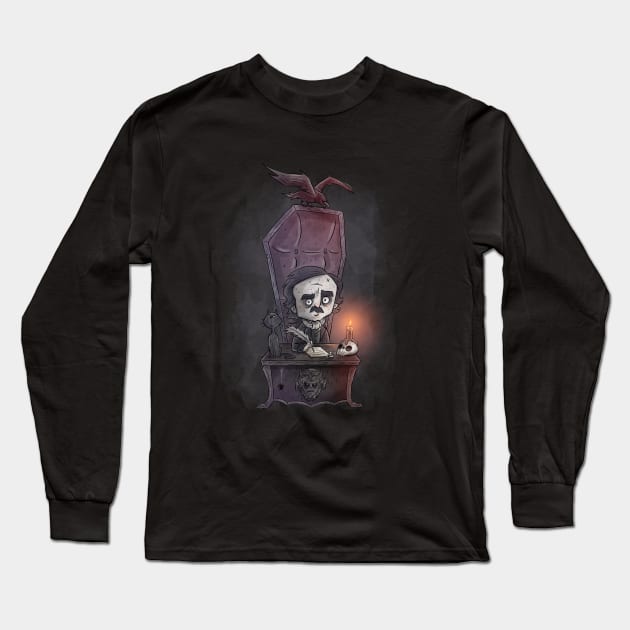 Poe Long Sleeve T-Shirt by chrisraimoart